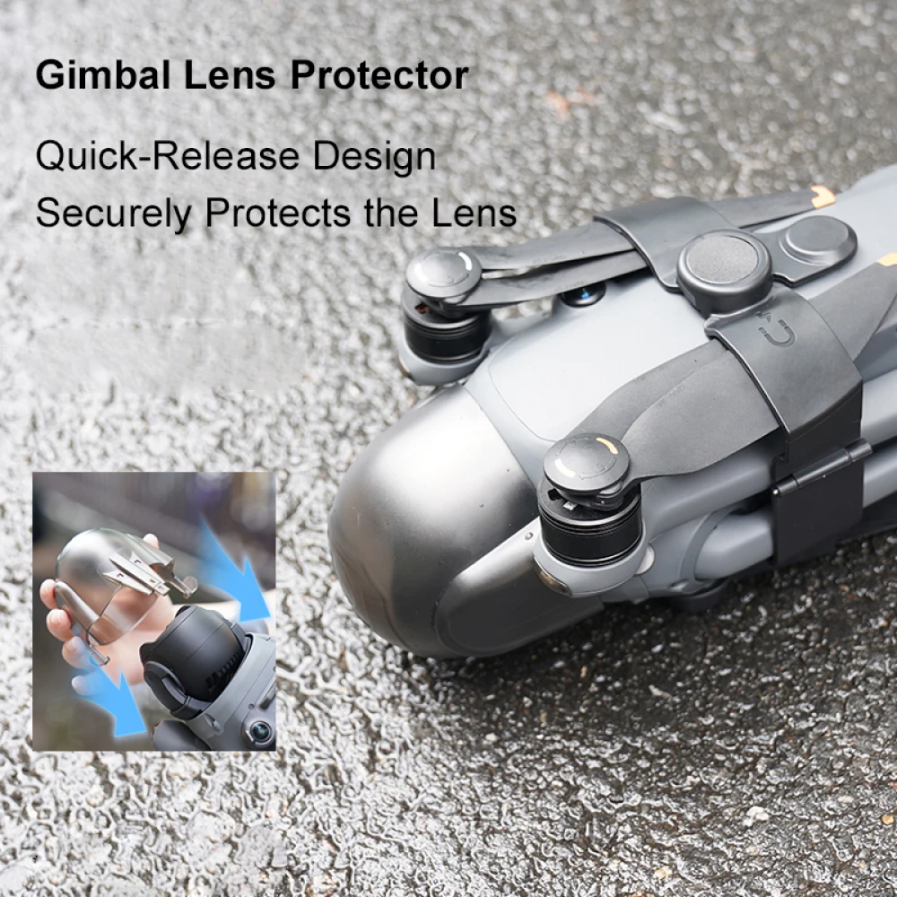 غطاء حماية للعدسة لـ DJI Mavic 4 Pro غطاء العدسة Gimbal Guard Vision System حامي غطاء حماية ملحقات طائرة بدون طيار