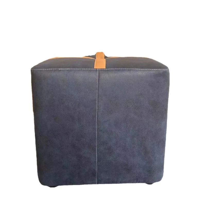 홈 도어 신발 교체 스툴 인스 윈드 라이트 럭셔리 PU 로우 스툴, 쇼핑몰 크리에이티브 심플 소파 의자 거실 커피 테이블