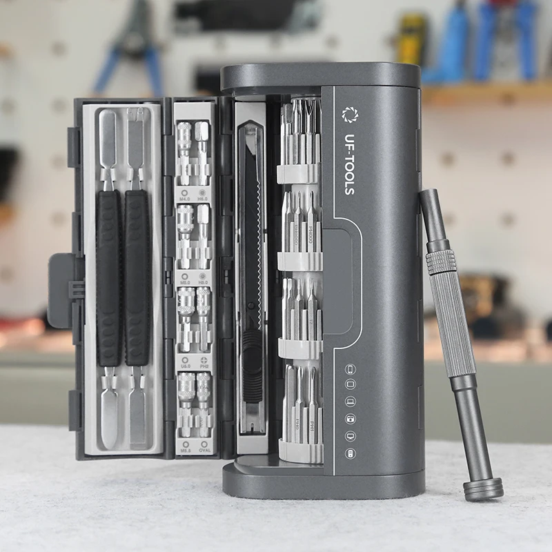 83-in-1 Electric Screwdriver Set Precision Power Tool Kit Rechargeable Wireless Mini Small Bits for Mobile Cell Computer Repair