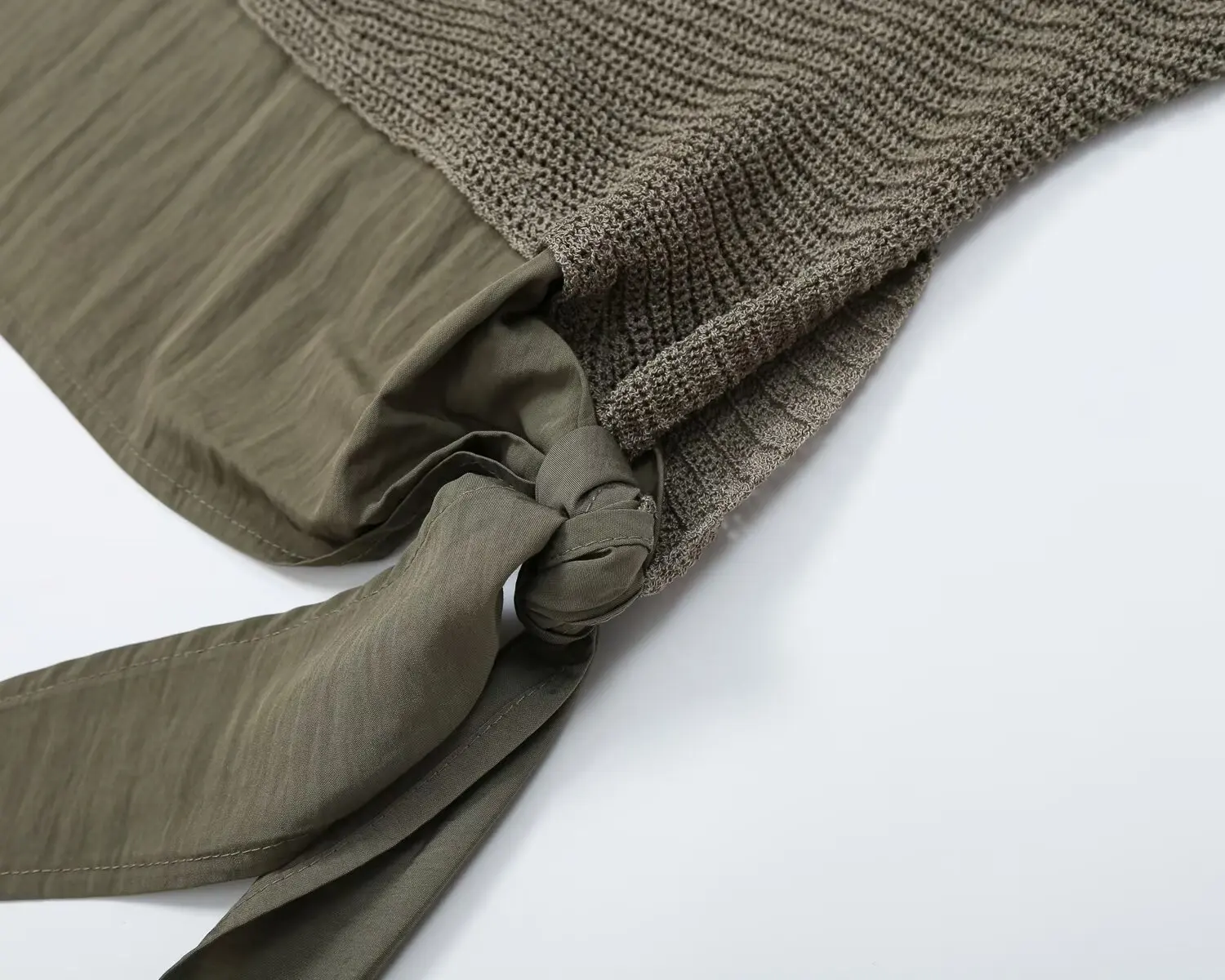 KONDALA Damen Elegante Geknotete Strickoberteile Schicker Freizeit-Bootshals-Kurzarm-Pullover 2026 Sommer Frühherbst Trendige Damenoberteile – Detail 10