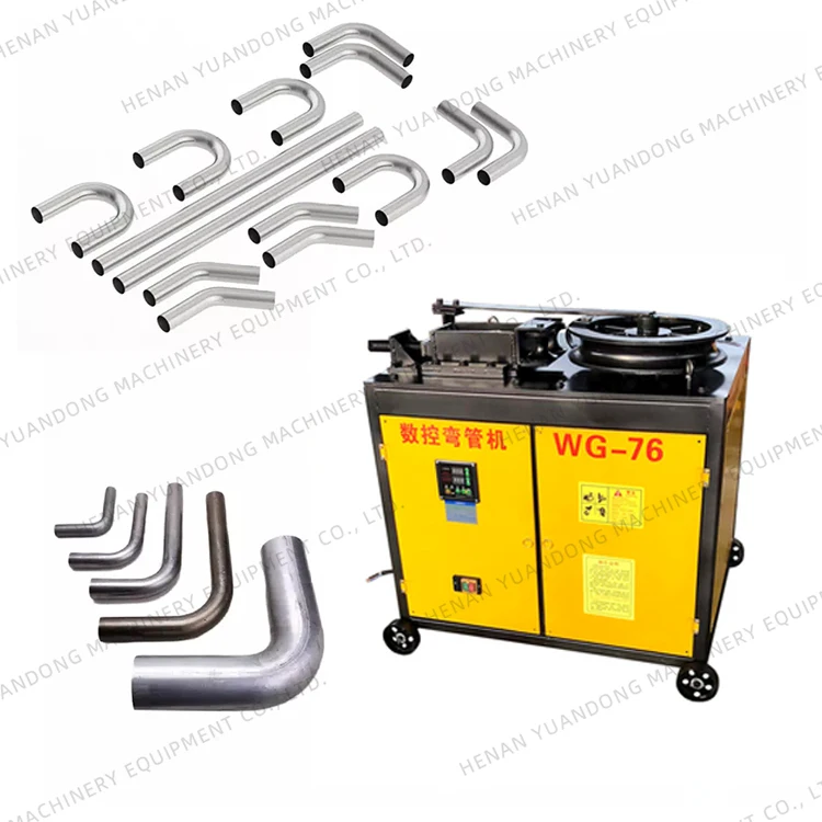 Hydraulic Automatic Cnc Ss Square Round Steel Pipe Bending Machine Small Metal Sheet Rolling Rule Tube Bender
