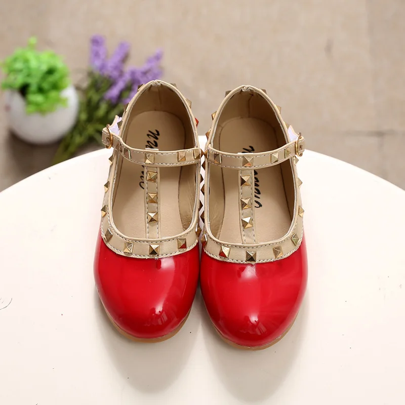 Zapatos Niña Girl Leather Shoe 2023New Versatile Lolita Shoe Fashion Princess Shoe Kid Single Shoe Dance Shoe Girl Shoe Kid Shoe