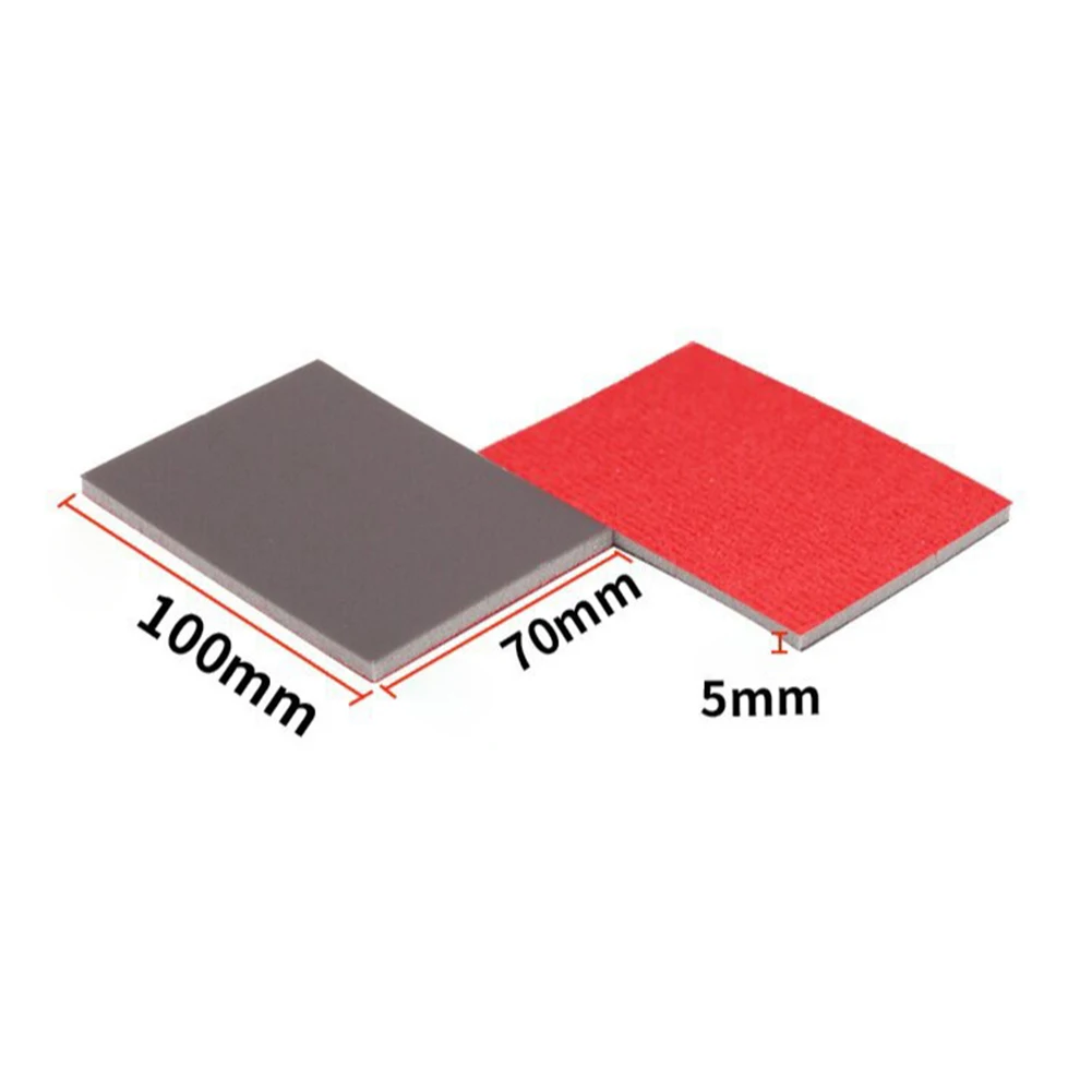 Set di tamponi in spugna abrasiva da 20 pezzi 180, 320, 400, 600, 800, 1200, 2000, 2500 Tampone abrasivo flessibile per lucidare utensili abrasivi