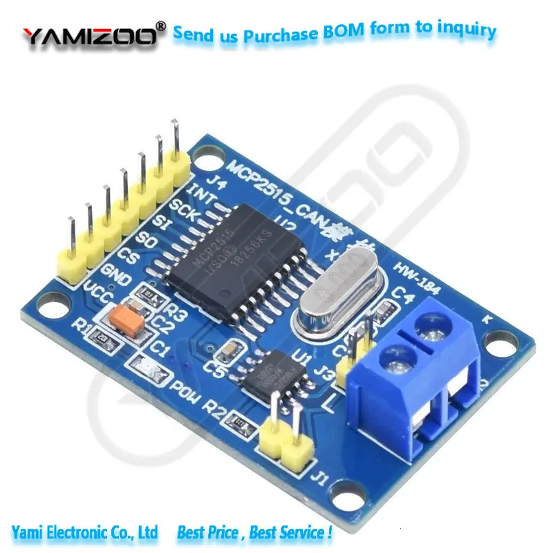 MCP2515 CAN-Bus-Modulplatine TJA1050 Empfänger SPI für 51 MCU ARM Controller NEU – Detail 4