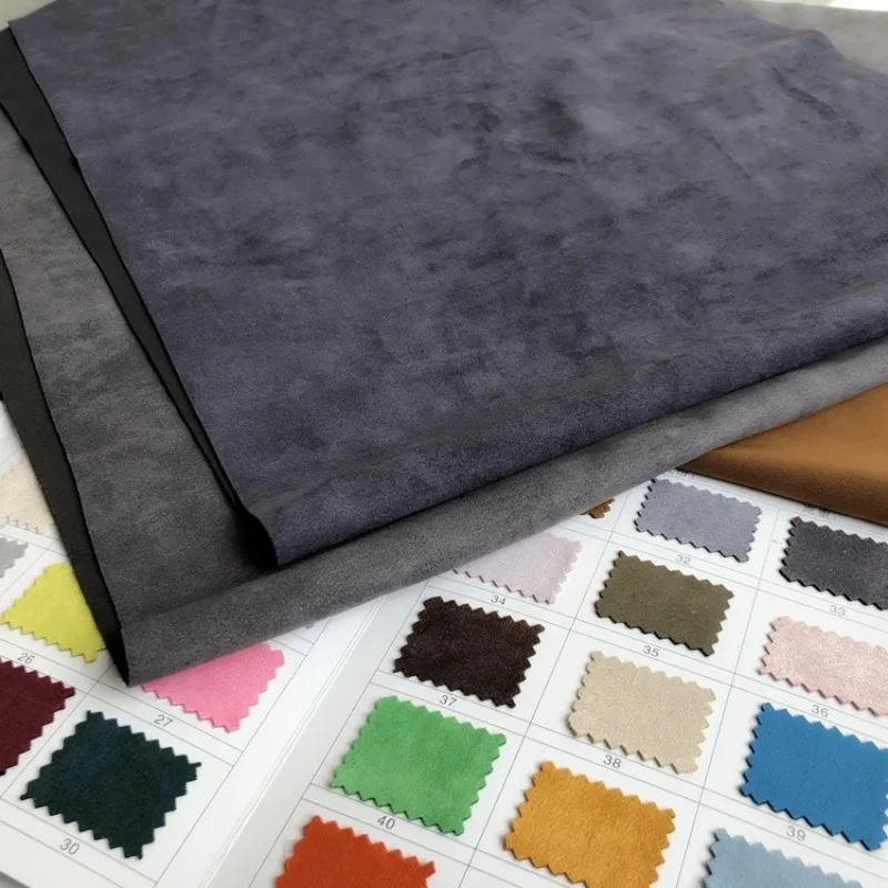 

Elastic Micro Suede Upholstery Material,suede Fabric for Car Roof Liner, Auto Interior Trim Headliner Replacement, Sofa Covers