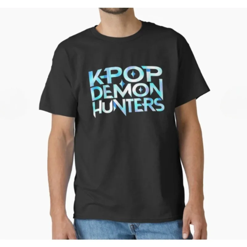 

KPop Demon Hunters Merch 2025 Tee Merch T-shirt Men Short Sleeve Funny Tee Unisex Tops