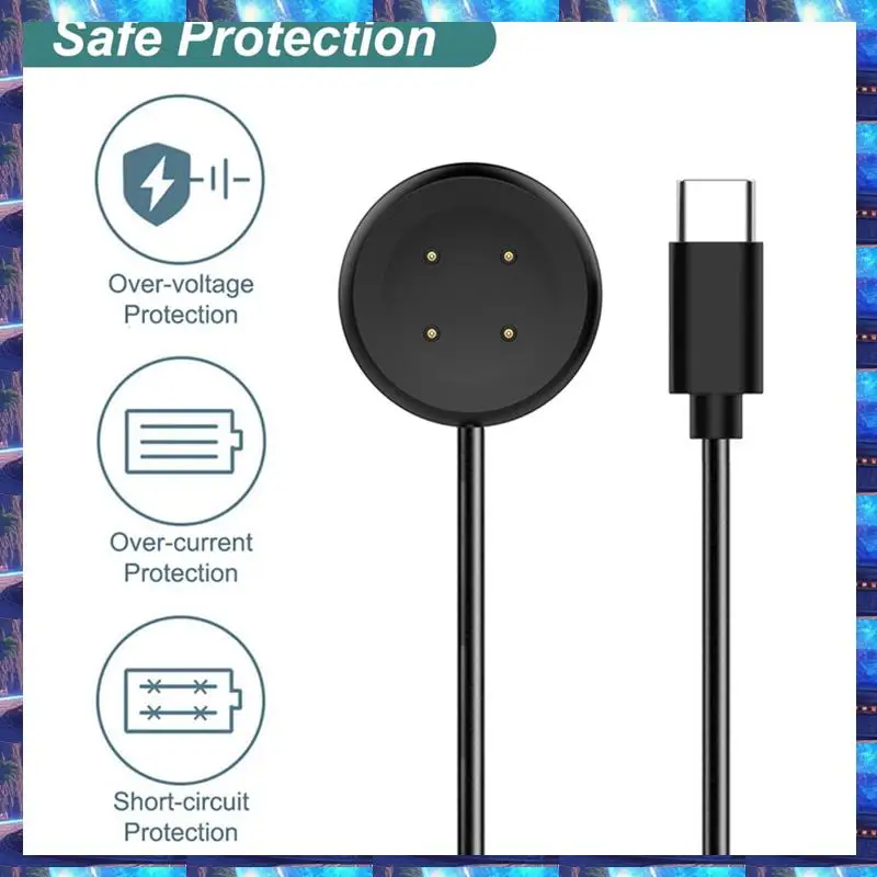 

Зарядный кабель Type-C 2025 для Google Pixel Watch 2, магнитный зарядный кабель, шнур для умных часов Pixel Watch 2, зарядное устройство Type-C