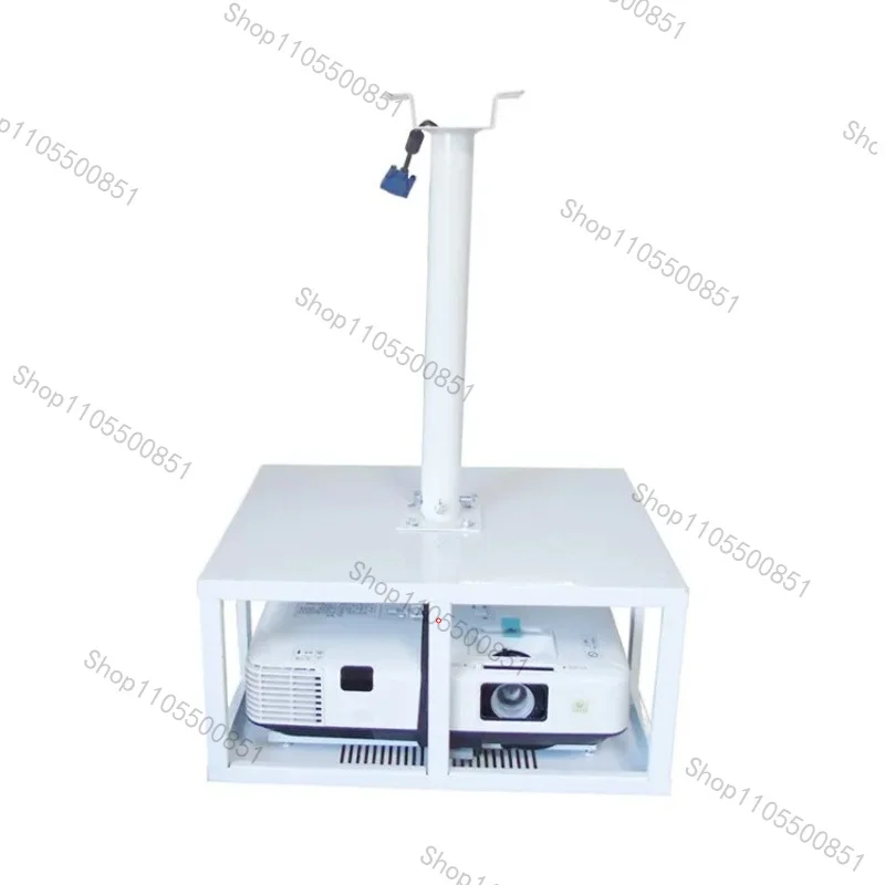 Projector Hanger Projector Hanging Box Retractable Anti-theft Hanging Cage Projector Basket Ceiling with Lock