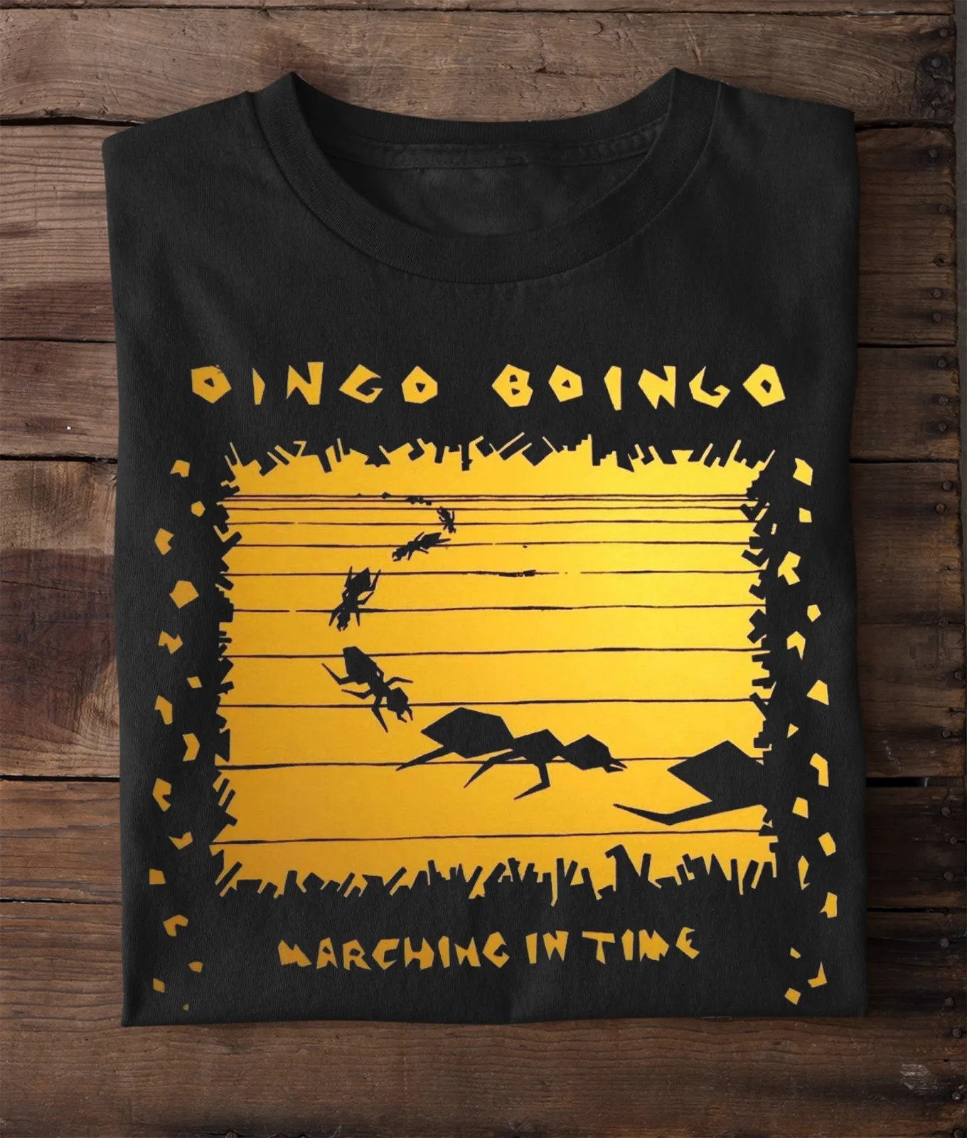 Oingo Boingo Band member Cotton Black Men All size Shirt NG1063