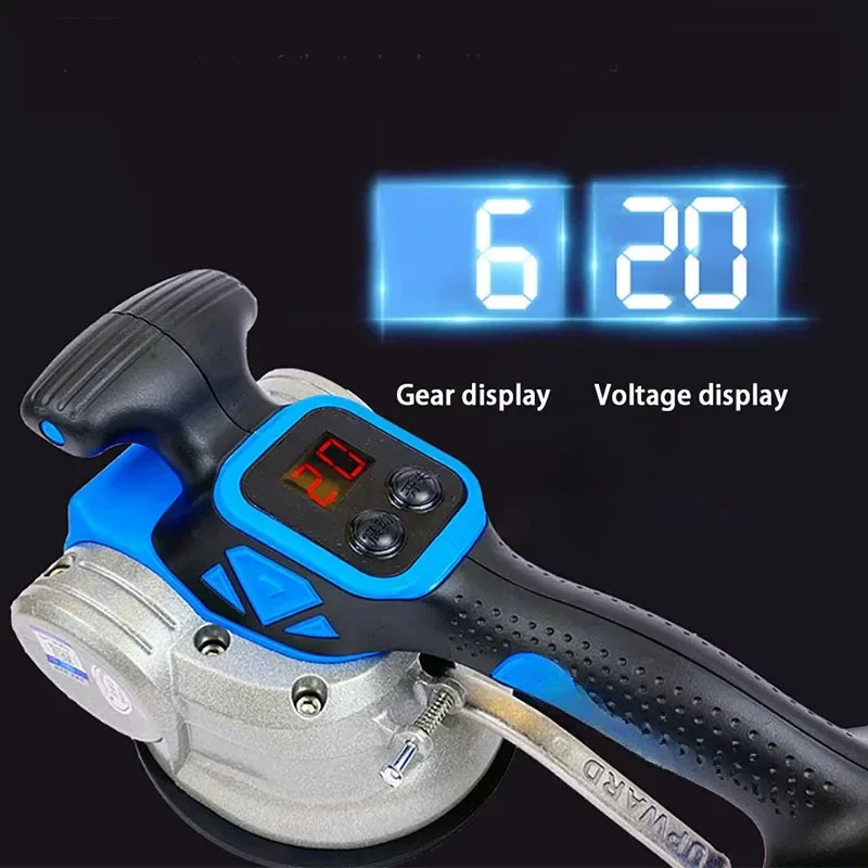 Adjustable Electric Tile Vibrator Tile Laying Machine Suction Cup Automatic Floor Vibrator Laying Leveling Tool