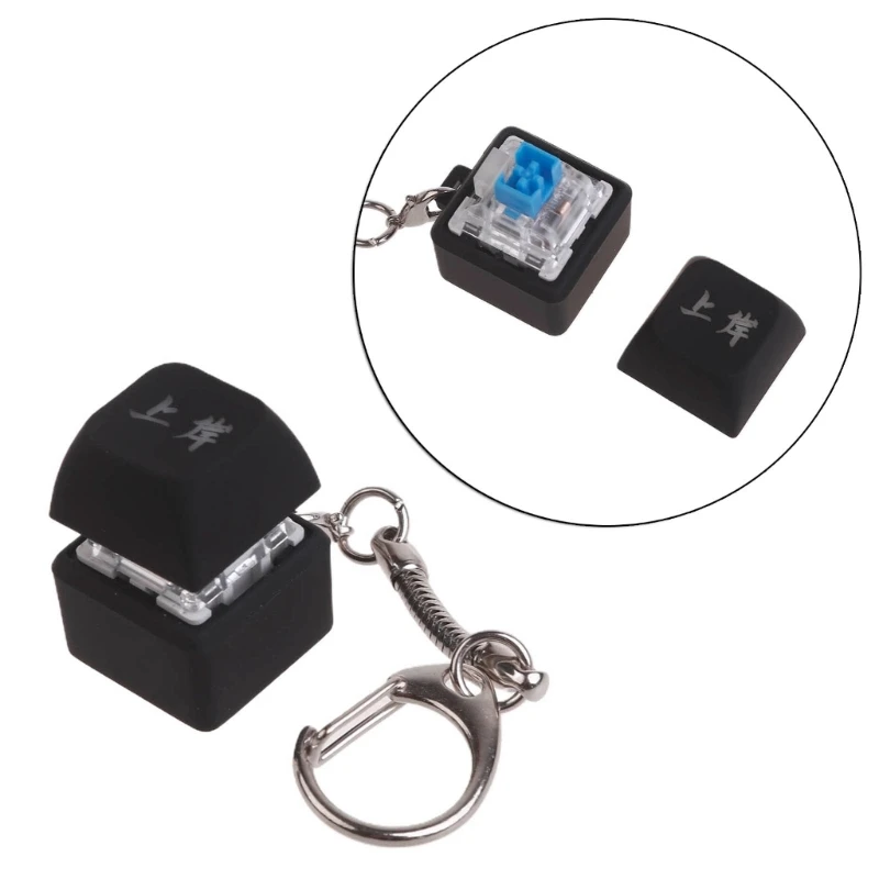 1 قطعة RGB LED اختبار التبديل للوحة المفاتيح الميكانيكية Keycap لعبة سلسلة المفاتيح