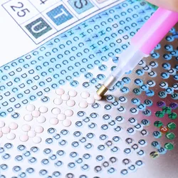 New All Size Stainless Steel Plum Blossom Ruler For Diamond Painting Embroidery Accessories DIY Drawing Ruler Blank Round Drills