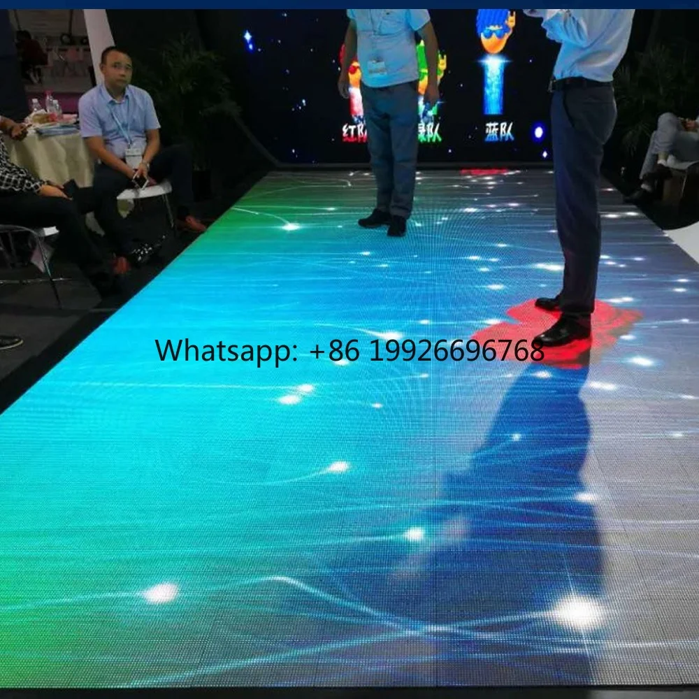 Interactive Floor LED Display P6.25mm Floor Standing LED Display  Stage LED Floor Video Wall Panel Dance Touch Display