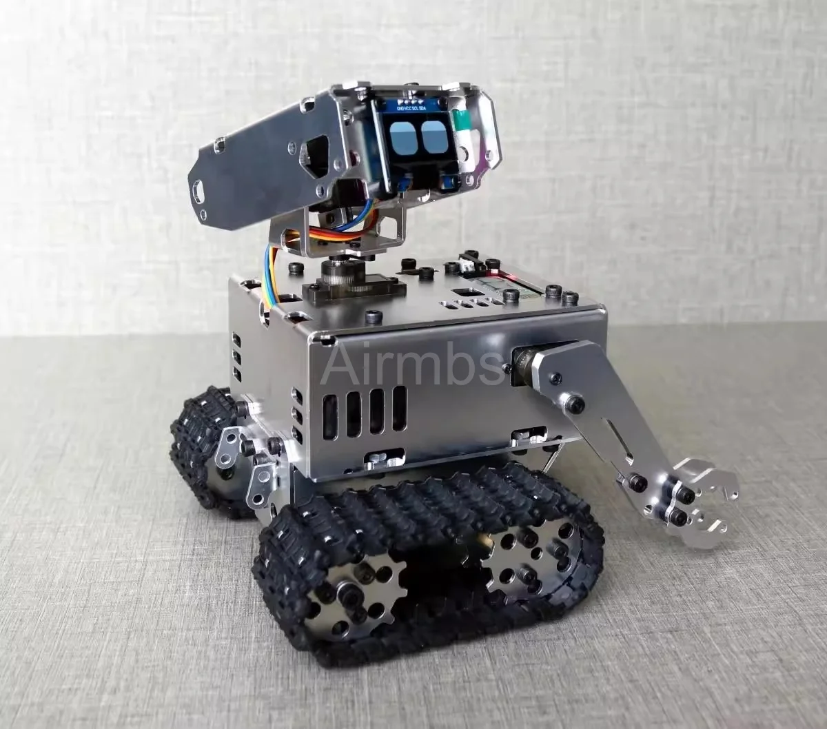 APP RC 탱크 트랙 로봇카 아두이노 나노 조립 장난감