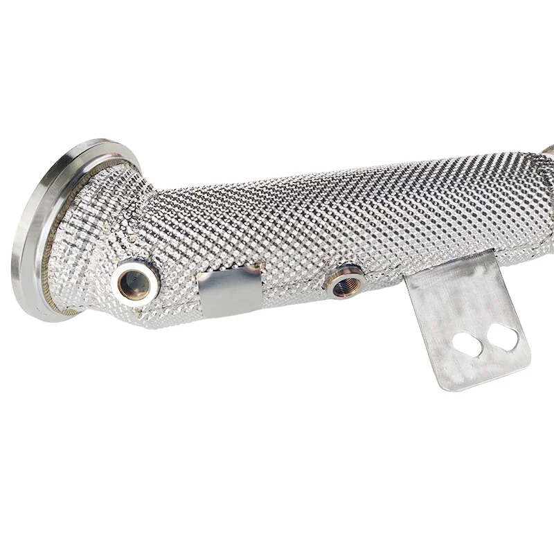 Waterproof durable Car modification fittings Exhaust Pipe Welding for  B58 3.0T catless dowmpipe