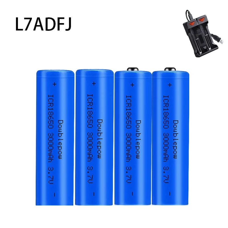 

18650 1800mah Li-ion Battery With Charger 3.7V Rechargeable Batteries For Electric Pointer Doorbell Flashlight Lithium Battery