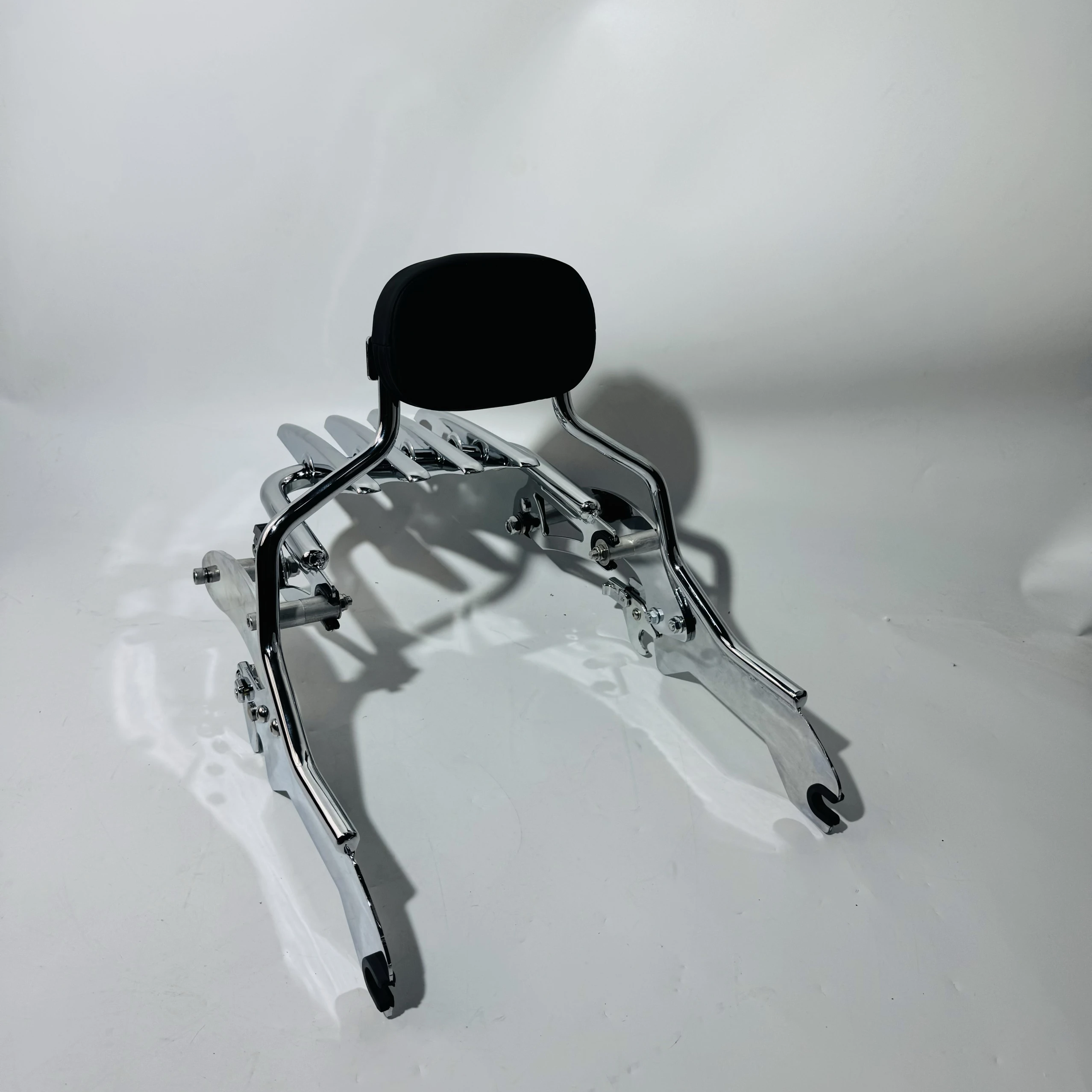 

For Harley-Davidson Softail Low Rider ST Fat Boy Breakout Street Bob 9-Inch Mini Backpack Luggage Rack with Backrest Motorcycle