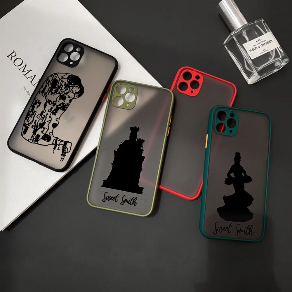 New Trend Horse Knight Flamenco Dancer King Phone Case For iPhone 16 15 14 11 12 13 Pro Max X XR XS 7 8Plus SE Translucent Cover