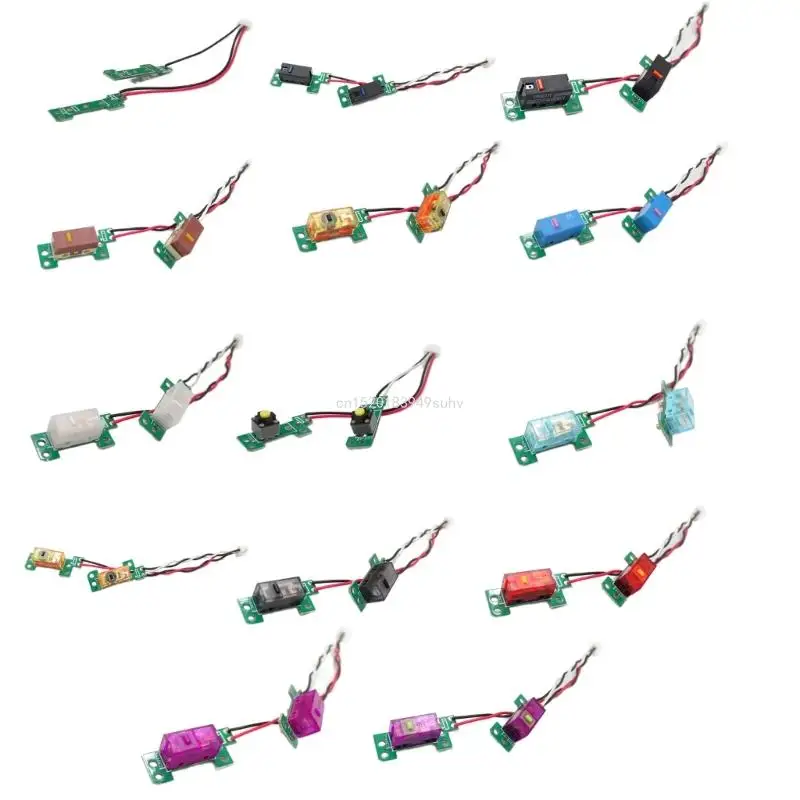 Placa botão micro interruptores externos módulo botão independente para G304 G305