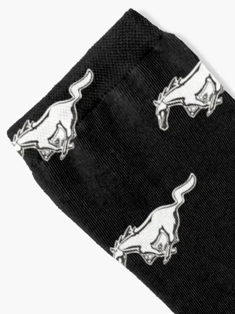 Mustang Logo Socks New year's cool Mens Socks Women's