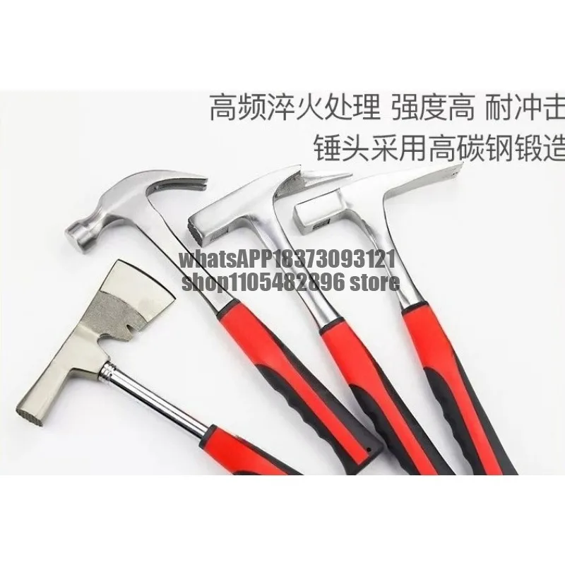Croissant hammer Large iron hammer Construction site Heavy duty hammer Electric welding fitter Clay welder Slag hammer