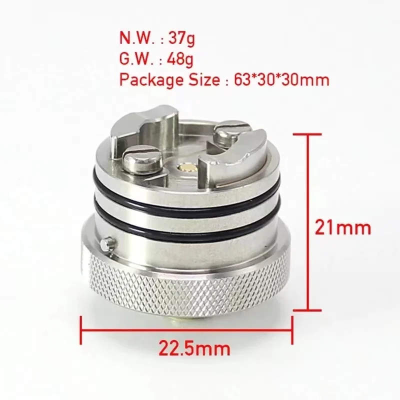 Nowa ulepszona lampa błyskowa e-vapor V4.5S + styl wymiana RTA podstawa montażowa Vape akcesoria z 510 Squonk BF PIN