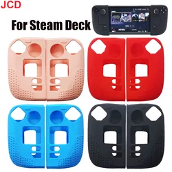 2023 Protective Silicone Case For Steam Deck Anti-Slip Cover Protector Game Console Accessories Dustproof Split Silicone Case