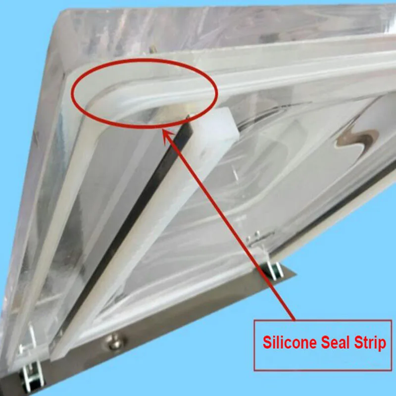 2Meters Vacuum Sealer Upper Cover Seal parts Silicone Seal Strip Rubber Strip for Sealing Machine