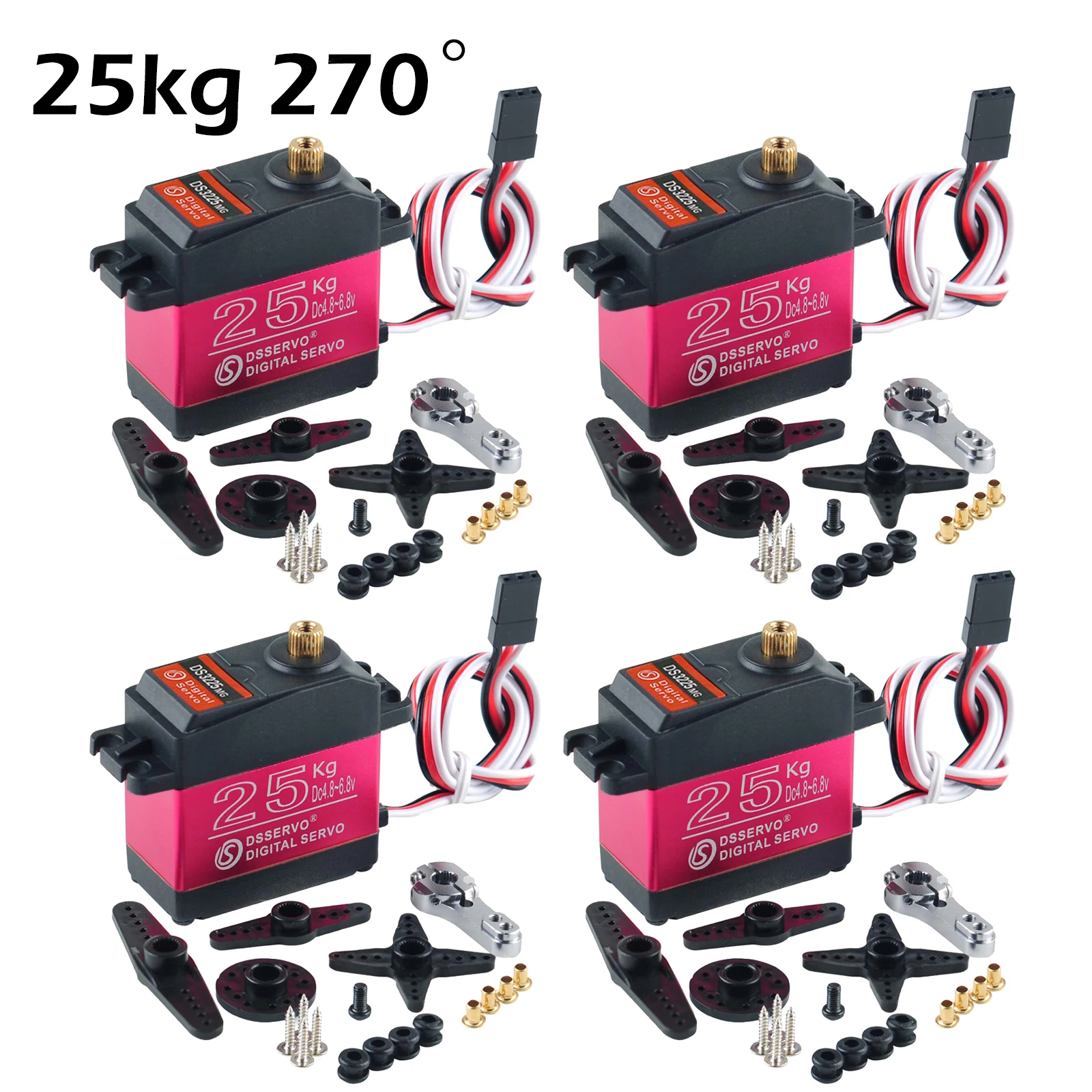 Servo étanche Couple élevé RC ANNIMOS 25KG Servo Moteur Robot Servos De Servo étanche Couple élevé RC ANNIMOS 25KG Servo Moteur Robot Servos De