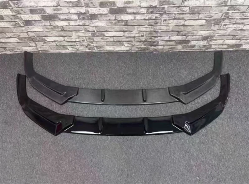 For Audi RS7 RS6 S7 S6 A7 A6 2021-2023 Real Carbon Fiber Front Lip Front Bumper Lower Lip Under Spoiler Splitters Body Kit - Image 6