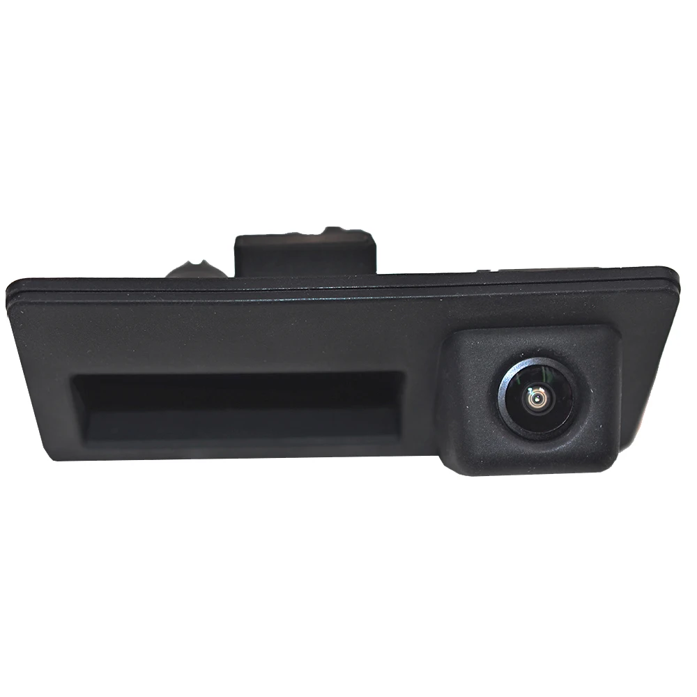 Parking CCD HD Car Trunk Handle Rear View Camera for Audi A4 A5 S5 Q3 Q5 VW Golf Passat Tiguan Touran Jetta Touareg B6 B7