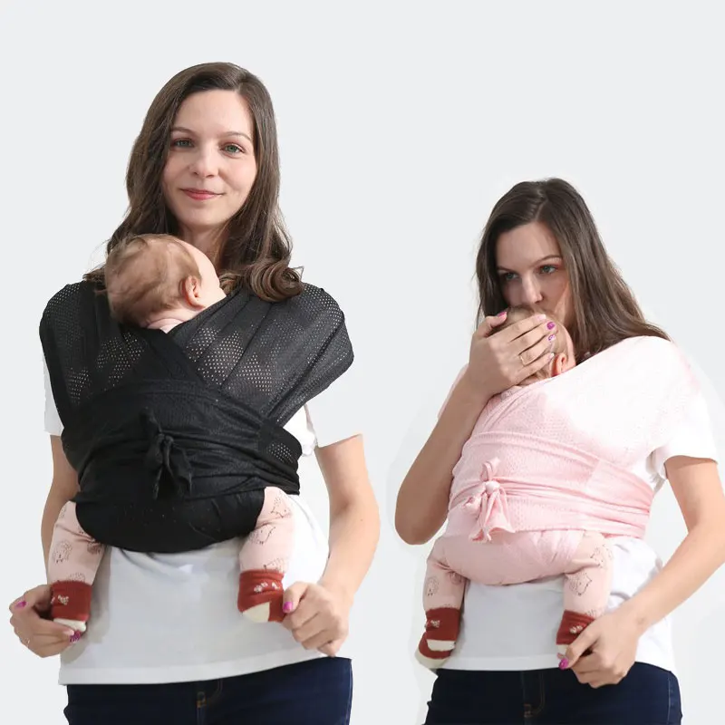 Ergonomic Kangaroo Shoulder Strap Baby Carrier, respirável Sling Wrap para recém-nascido para criança, saco de amamentação, mãos livres