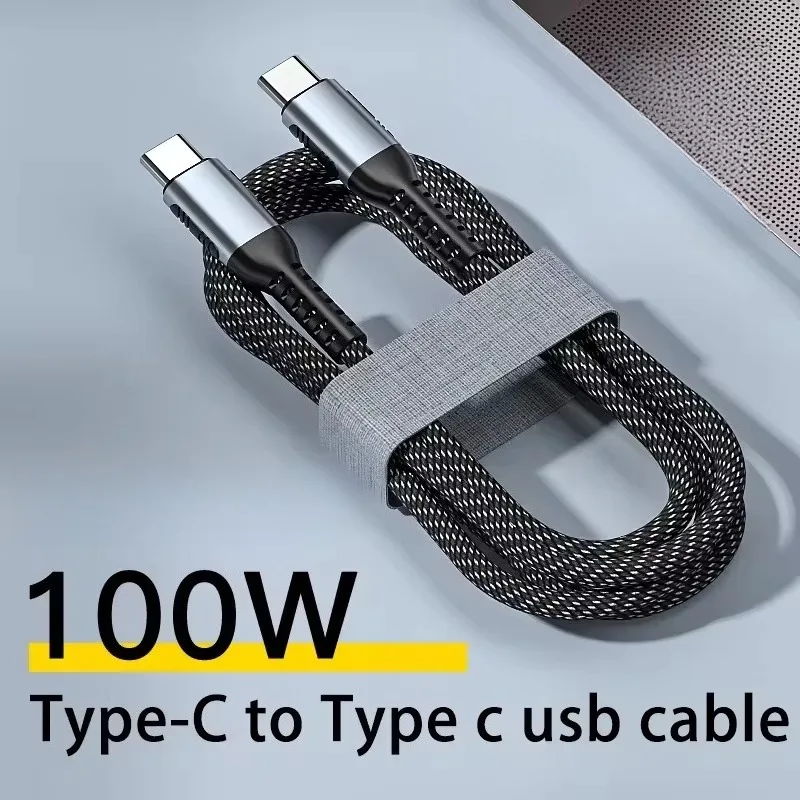 

5A PD 100W 240W E-Marker USB Type C Data Cord Fast Charging Cable for iPhone 15 16 Pro Max Xiaomi Macbook Air iPad Laptop Tablet
