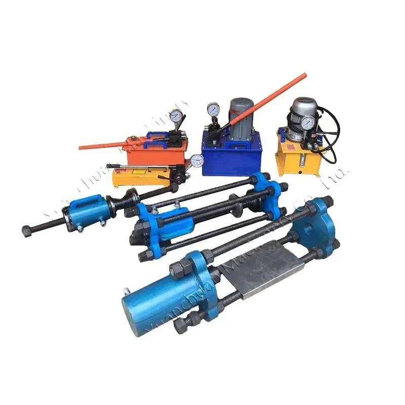 

120tons portable track pin press machine hydraulic track link manual track pin press