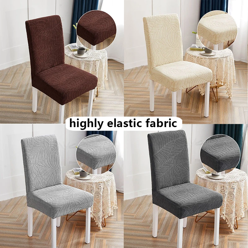 Four Season Universal Anti Slip Dining Chair Cover Elastic All Inclusive Seat Protection Cover Anti Dirt Detachable and Washable