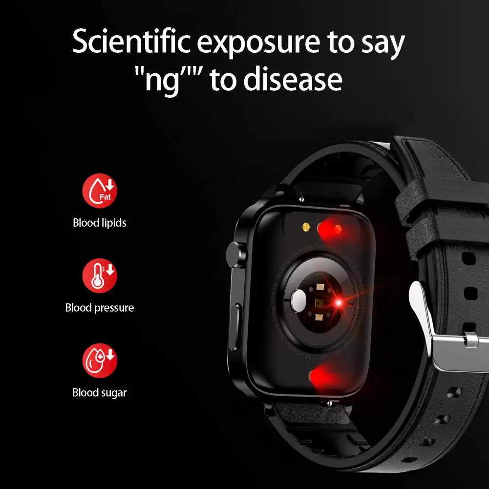 

1 Set Stylish Smart Watch Multiple Dial Options Sports Smart Watch Laser-assisted Therapy Health Monitoring