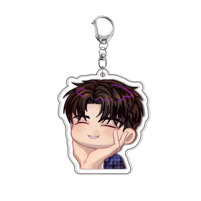 Shut Line Jake Shin Acrylic Manwha Keychain Pendant Jewelry Animation Related Product Key Chain Friend Gift Bag Charms Souvenir
