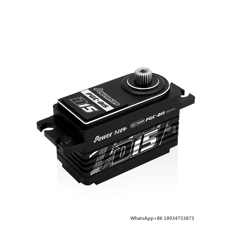 Power HD D15 Digital Servo 6.1-8.4V HV For 1:10 Oil Electric Racing Car / Robot  / Rc Drone Short Body Servo Accessories