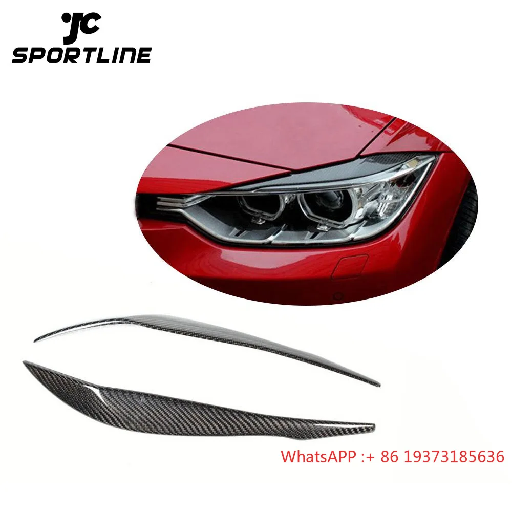 Palpebra lampada a LED DRL F30 in fibra di carbonio per BMW F30