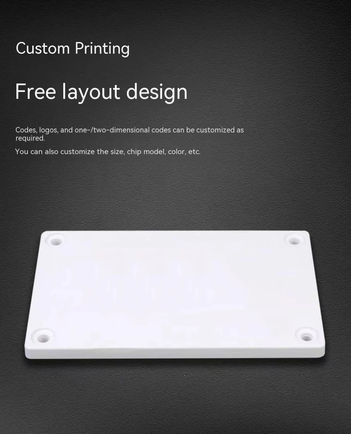 10 pz UHF RFID Scaffale per pallet Tag elettronico 18000-6C Gestione magazzino 860-960 MHz ABS impermeabile Smart Tag U8/M4E Chip