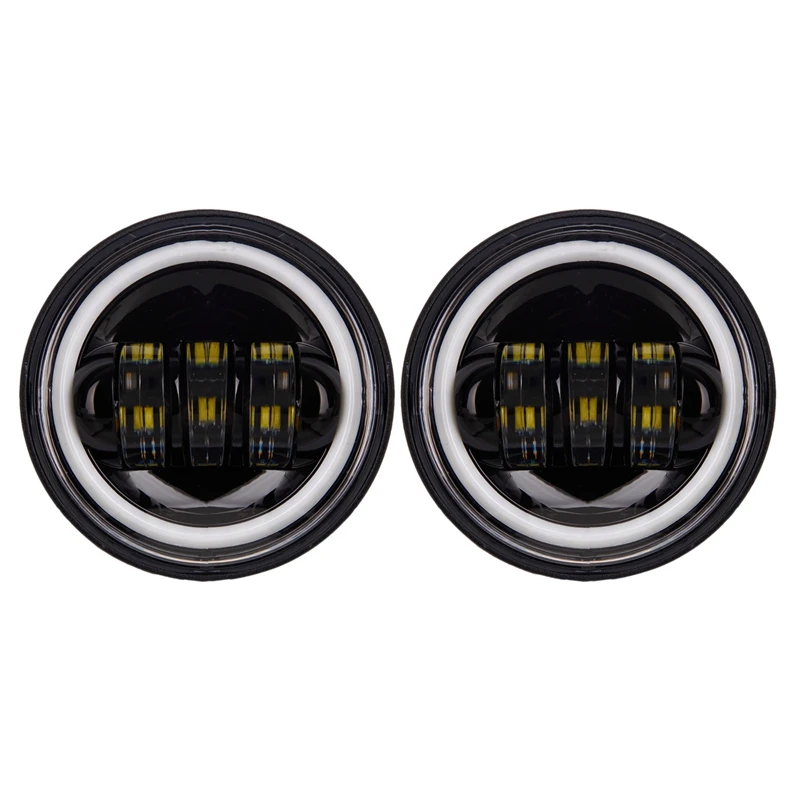 

2Pcs 4.5 Inch LED Auxiliary Spot Fog Passing Light Lamp For Yamaha Roadliner