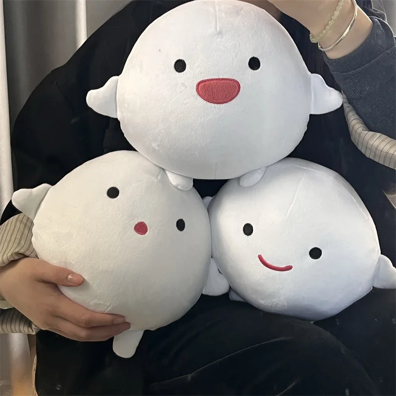 5 Styles Soft Warawara Plush Toys Anime Smile Expression Plush Toys Laugh Smile How Do You Live Stuffed Animal Toy warm Gifts