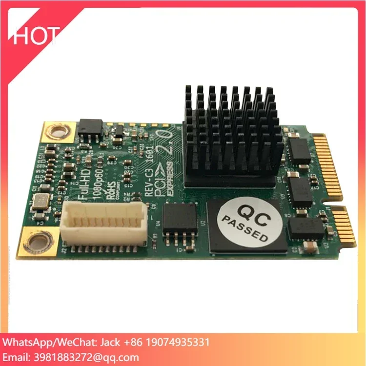 Поддержка одноканальной видеовходной карты видеозахвата Pro Capture Mini RTSV-6941 с одноканальной видеорамкой Grabber на M.2