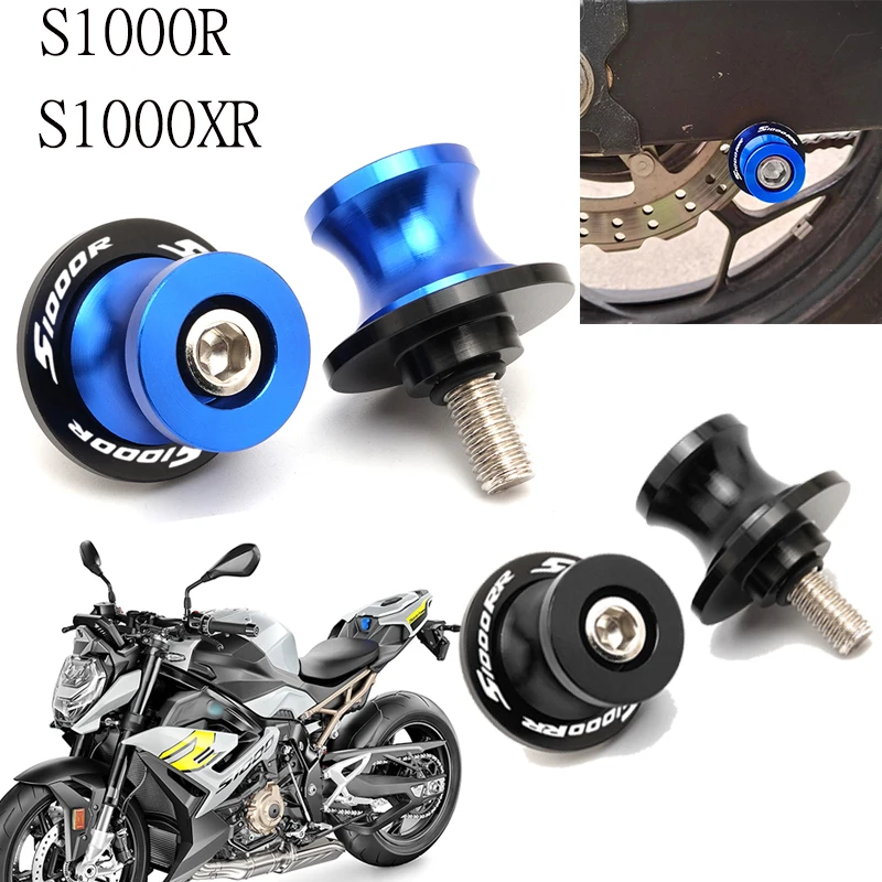 2026 sell well For BMW S1000R S1000RR 2009-2026 Swingarm Spools Sliders Stand Screws CNC Motorcycle Accessories M8 Bolts