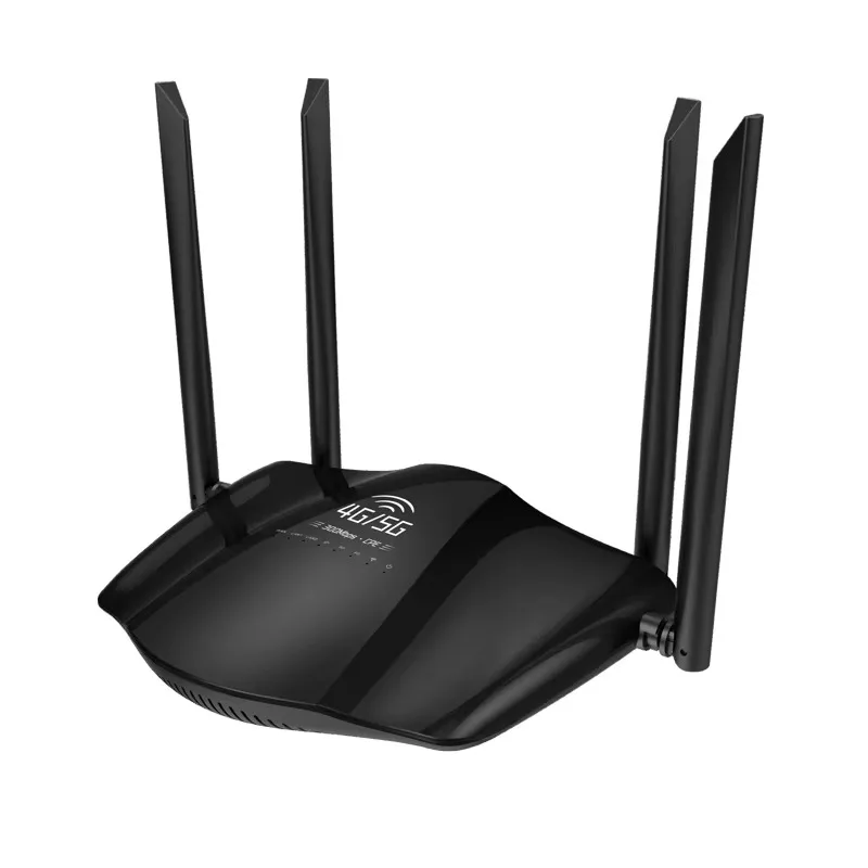 4G LTE CPE Wireless WiFi Routers Factory 6 Antenna with LAN Ports 300Mbps Network Firewall