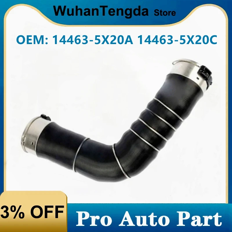 

Turbocharger Intercooler Air Inlet Hose 14463-5X20A 14463-5X20C for Nissan Navara Pickup II D40 4X4 144635X20A 144635X20C