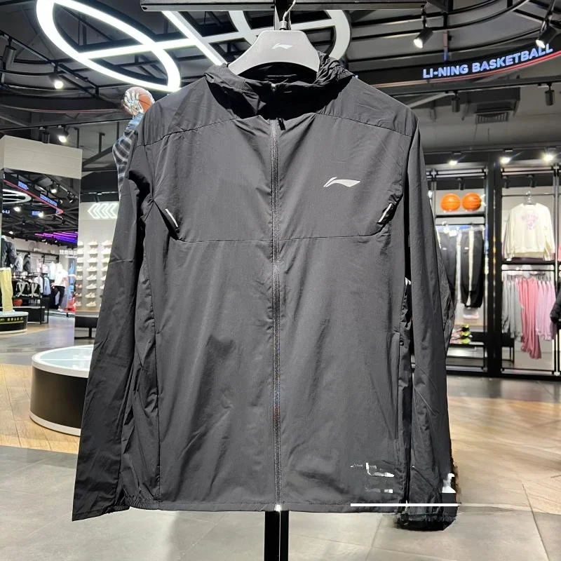  Men's Sports Windbreaker Summer New Running Series Casual Quick Dry Sun Protection Coat AFDW453 Professional Running
