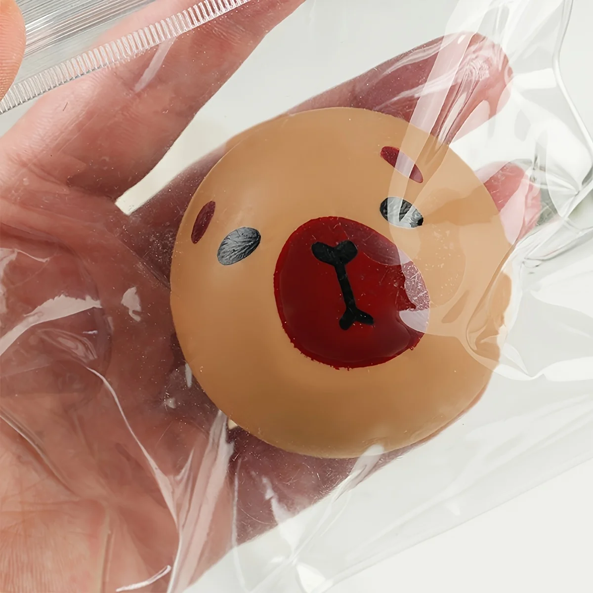 كابيبارا اسفنجي لعبة انتعاش بطيء لطيف الدب البني الحيوان الإجهاد الإغاثة تململ اللعب الحسية للأطفال الكبار الضغط هدية #5