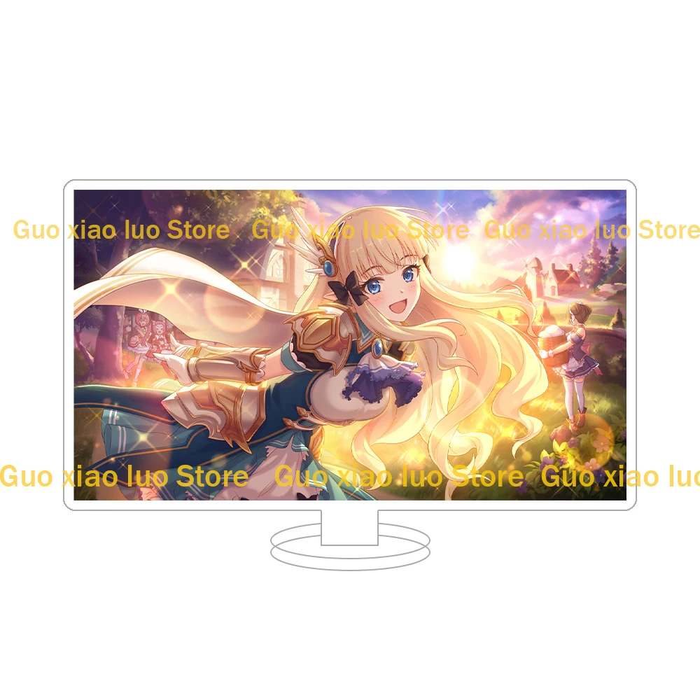 princess connect! re:dive Character wallpapers Pecorine Kaya Inori Chieru Ayumi Misato Anime Figure Acrylic stand desk ornament
