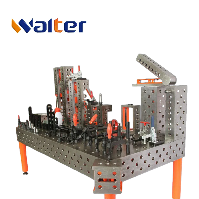 Distinguished Heavy  3D D28 Cast Iron Strong Hold Welding Table Dealer Distributor Accessories Steel  Modular Welding Table